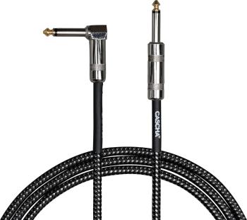 Cascha Standard Line Guitar Cable 9 m Rovný - Zalomený Nástrojový kábel