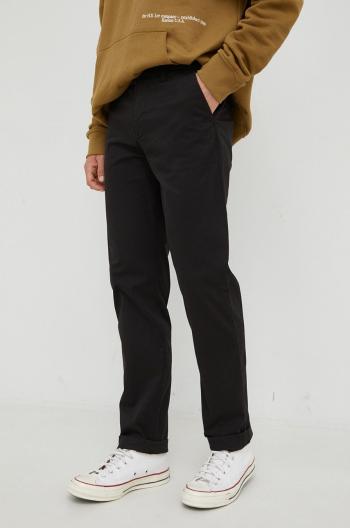 Nohavice Lee pánske, čierna farba, rovné