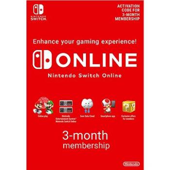 90 Days Online Membership (Individual) – Nintendo Switch Digital (683580)