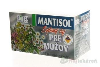 Fytopharma Mantisol Bylinný čaj pre mužov 20 x 1 g