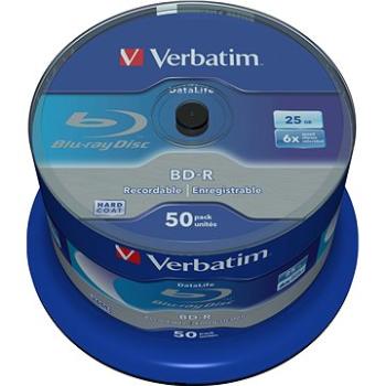 VERBATIM BD-R SL DataLife 25 GB, 6x, spindle 50 ks (43838)