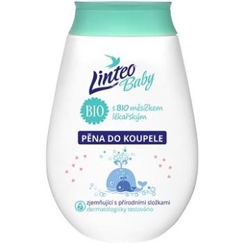 LINTEO BABY Pena do kúpeľa s BIO nechtíkom lekárskym 250 ml (8594158373601)