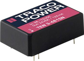 TracoPower TEN 3-0511N-HI DC / DC menič napätia, DPS 5 V/DC 5 V/DC 500 mA 3 W Počet výstupov: 1 x