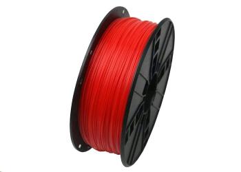 GEMBIRD 3D filament, PLA, 1,75mm, 1000g, 3DP-PLA1.75-01-FR,  fluorescenčná, červená