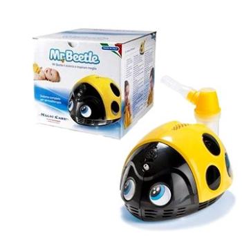 MAGIC CARE MR, BEETLE Pneumatický piestový inhalátor s nebulizérom pre deti, chrobáčik (8018294009632)