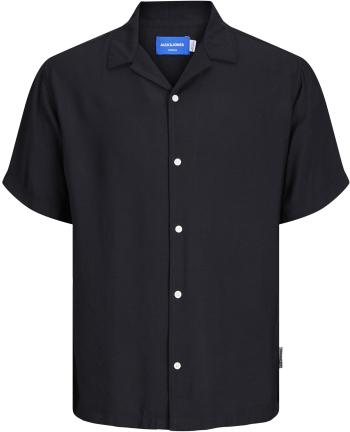 Jack&Jones Pánska košeľa JORJEFF Relaxed Fit 12256322 Black M