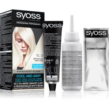 Syoss Color permanentná farba na vlasy odtieň 10-13 Arctic Blond