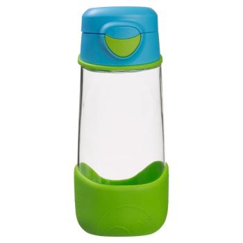 B.BOX Šport fľaša na pitie modrá/zelená 450 ml