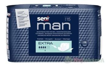 SENI MAN Extra vložky urologické pre mužov, savosť 450 ml, 1x15 ks