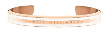 Daniel Wellington Elegantný pevný bronzový náramok Slim Emalie Elan DW0040006 M: 16,6 cm