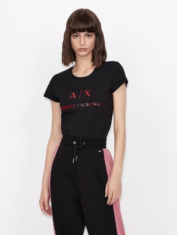 Armani Exchange Tričko Čierna