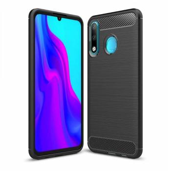 IZMAEL Huawei P30 Lite Puzdro Carbon Bush TPU  KP9468 čierna