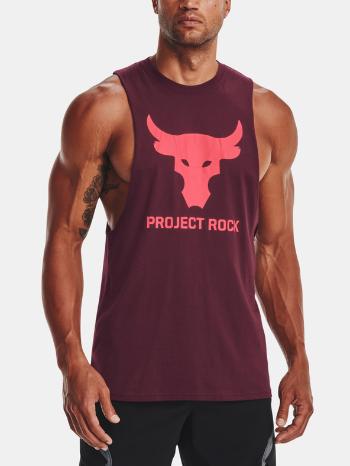 Under Armour UA Project Rock Brahma Bull Tielko Červená