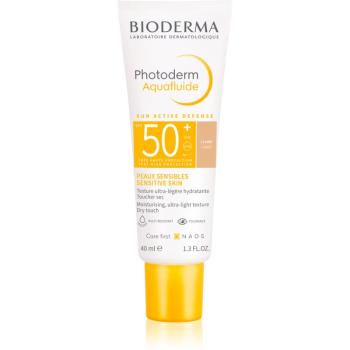 Bioderma Photoderm Aquafluid ochranný tónovaný fluid na tvár SPF 50+ odtieň Light 40 ml