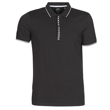 Armani Exchange  Polokošele s krátkym rukávom HANEMO  Čierna