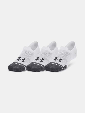 Under Armour UA Performance Tech Ult Ponožky 3 páry Biela