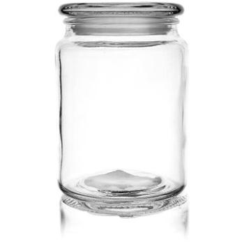 Dóza sklo s vrchnákom 0,75 l okrúhla (126492)