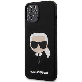 Karl Lagerfeld Head pre Apple iPhone 12 Pro Max Black (3700740482735)