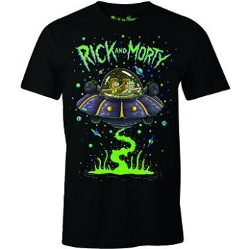 Rick and Morty – Soucoupe – tričko M (3664794031090)