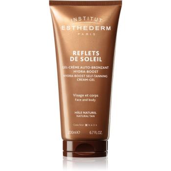 Institut Esthederm Reflets De Soleil Hydra-Boosst Self-Tanning Cream-Gel samoopaľovací gél na tvár a telo 200 ml