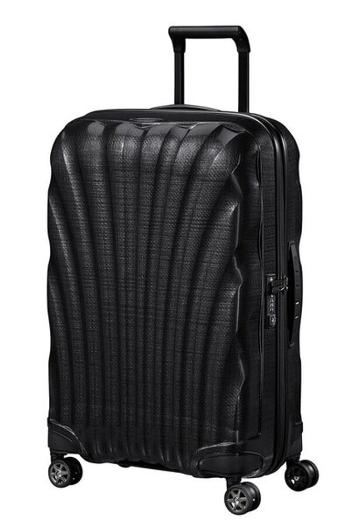 Samsonite Skořepinový cestovní kufr C-lite Spinner 68 l - černá