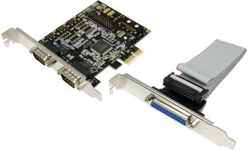 LogiLink PC0033  sériová / paralelná zásuvná karta Parallel (IEEE 1284), sériové (9-pólové) PCIe