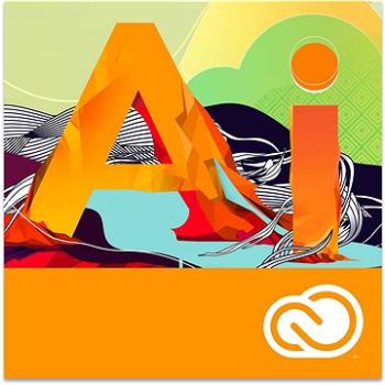 Adobe Illustrator, Win/Mac, EN, 12 mesiacov, obnova (elektronická licencia) (65297606BA01B12a)