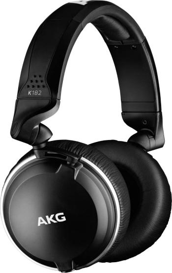 AKG Harman K182  štúdiové slúchadlá Over Ear cez uši zložiteľná čierna