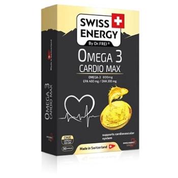 Swiss Energy Omega-3 Cardio Max 30 kapsúl (7640162328371)