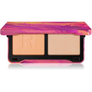 Makeup Revolution Neon Heat kontúrovacia paletka tváreniek odtieň Scorched Rose 5,6 g