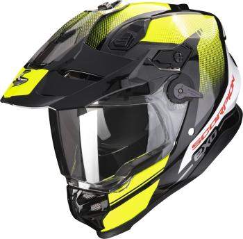 Scorpion ADF-9000 AIR TRAIL Black/Neon Yellow 2XL Prilba