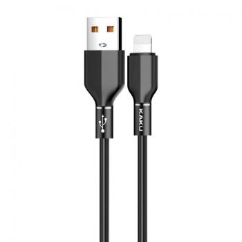 KAKU KSC-452 kábel USB / Lightning 3.2A 1.2m, čierny