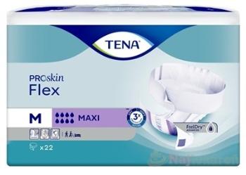 TENA Flex Maxi M inkontinenčné nohavičky s rýchloupevňovacím pásom 22 ks