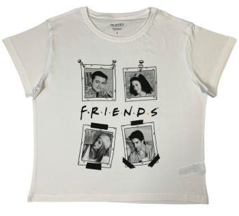 EPlus Dámske tričko - Friends biele Veľkosť - dospelý: L