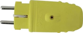 N & L 612015 zástrčka SchuKo guma  230 V žltá IP20