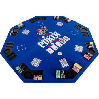 Garthen 57372 Skladacia pokerová podložka - modrá