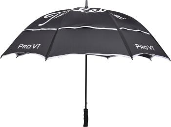 Titleist Tour Double Canopy Dáždnik Black/White 172