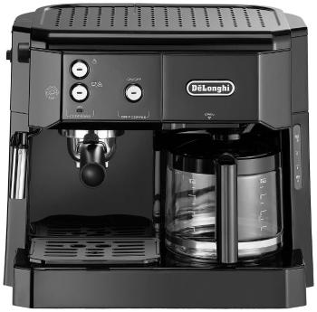DeLonghi BCO 411.B pákový kávovar čierna  Pripraví šálok naraz=10 sklenená kanvica, s funkciou filtrovania kávy