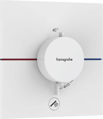 Sprchová batéria Hansgrohe ShowerSelect Comfort E bez podomietkového telesa matná biela 15575700