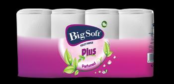 Big Soft Plus Toaletný papier 2-vrstvový, biely, 16 ks