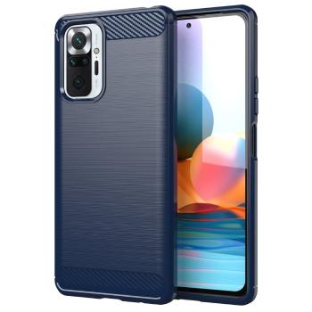 IZMAEL Xiaomi Redmi Note 10 Pro Puzdro Carbon Bush TPU  KP10701 modrá