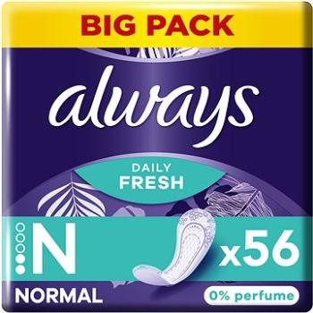 ALWAYS Daily Fresh Normal 0 % parfemace 56 ks (8006540689110)