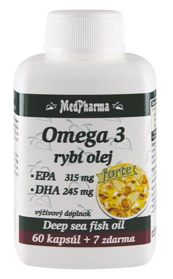MedPharma OMEGA 3 rybí olej forte - EPA, DHA 67 kapsúl