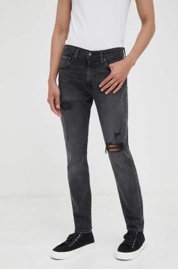 Rifle Levi's 512 SLIM TAPER pánske, šedá farba