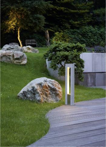 SLV 231420 Arrock Arc vonkajšie stojanové osvetlenie   LED  GU10 35 W granit sivá (matná)