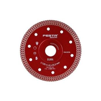 Kotouč diamantový turbo O 115 x 1,4 x 22,2 mm, FESTA INDUSTRY (121200)