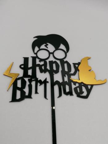 Zápich na tortu Harry Potter - Happy Birthday