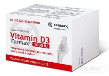 FARMAX Vitamín D3 1000 IU