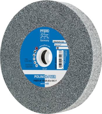 PFERD 44691667 Kompaktný brúsny kotúč PFERD POLINOX, karbid kremíka 150 x 25,4 mm, SiC, jemná, mäkká verzia 150 mm  1 ks