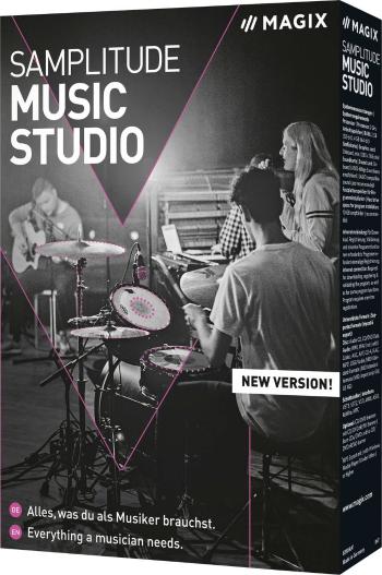 Magix Samplitude Music Studio (2021) plná verzia, 1 licencia Windows hudobný softvér